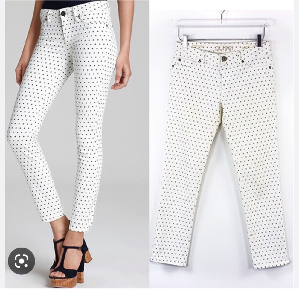 DL 1961 mid rise skinny ankle